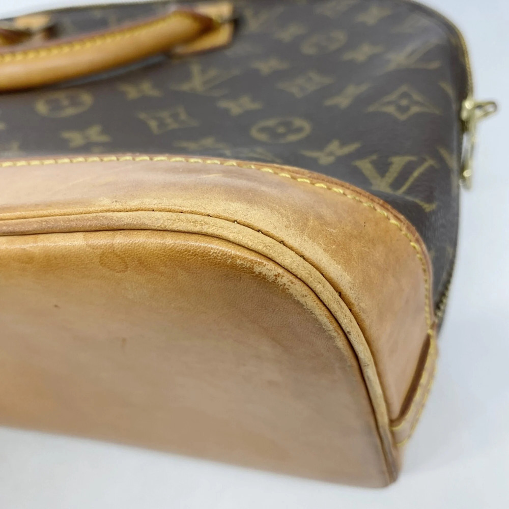 LOUIS VUITTON Brown Monogram Alma Bag - Picture 6 of 11